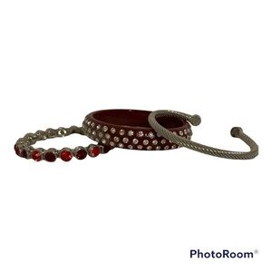 NewModified title: CHARMING CHARLIE Three Piece Bracelet Set!